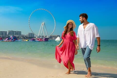 Tour videografico di JBR Beach Instagram