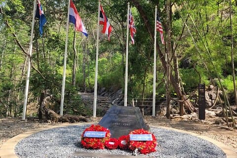 Kanchanaburi World War 2 Private Charter Pathway do Tour do Passado