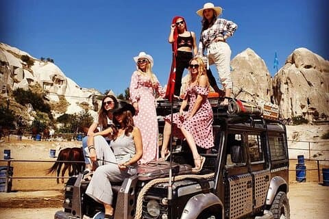 Cappadocia Jeep safari tur og champagne service