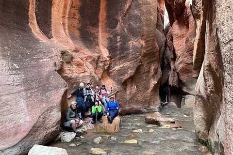 Kanarraville Falls Slot Canyon Tour im Zion Nationalpark