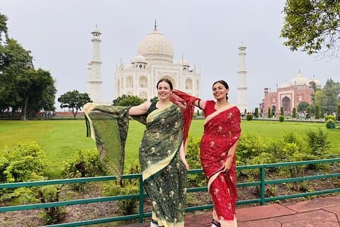 Luksus Taj Mahal Day Trip fra Delhi med høyhastighetstog