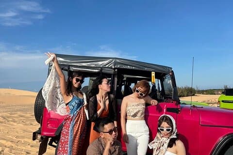 Begeleide jeeptour in Mui Ne zandduinen