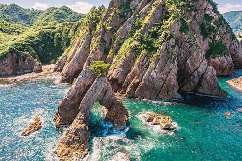5-dages One Way Bus Tour til North Hyogo fra Fukuoka til Hiroshima