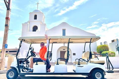 Sightseeing Golf Cart Tour durch Scottsdale - 1,5 Stunden