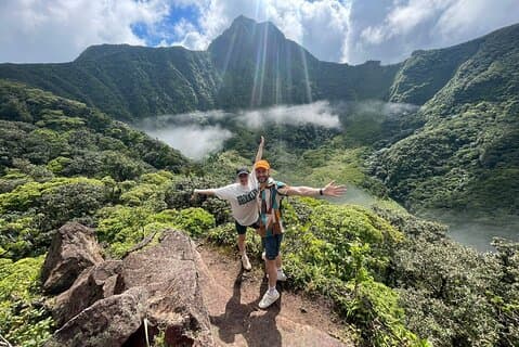 Private Hike St Kitts: Highest Peak Mount Liamuiga Volcano