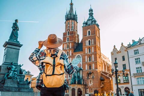 Visite à pied de Cracovie avec audioguide sur votre smartphone