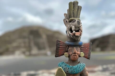 Lerværksted i Teotihuacán