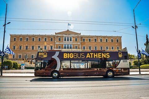 Big Bus Athens Hop-On Hop-Off with optional Piraeus & Riviera