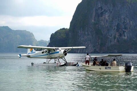 Private Seaplane Transfer From Busuanga Island to El Nido