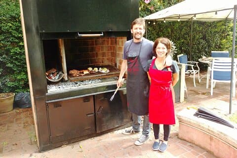 Buenos Aires Landausflug : Private Asado Kochen & Transfers