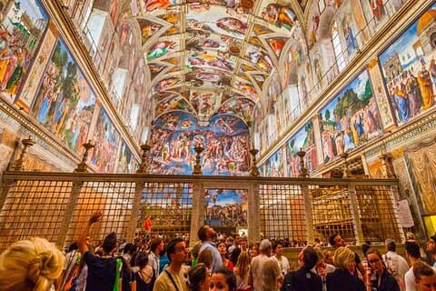 Musées du Vatican, chapelle Sixtine, visite privée VIP