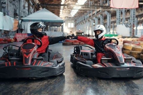 Indoor Go Karting Package in Gdansk with Hotel Transfers