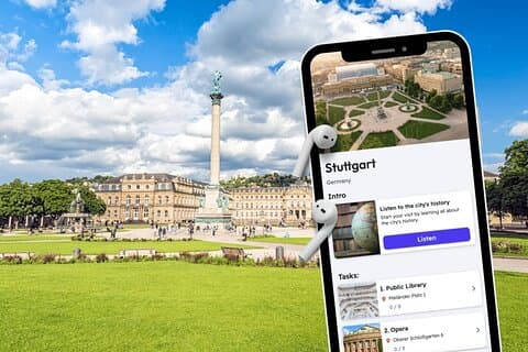 Visita guiada en audio por Stuttgart en inglés desde tu teléfono