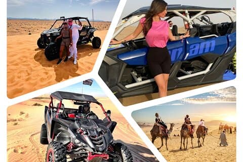 Extreme Desert Adventure: Dune Bashing, ATV, Buggy & Camel Ride