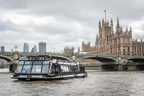 Westminster-wandeltocht, riviercruise en toegang tot de Tower of London