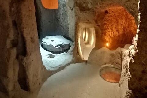 Cappadocië Private Sightseeing Tour (ondergrondse stads- en rode tour)