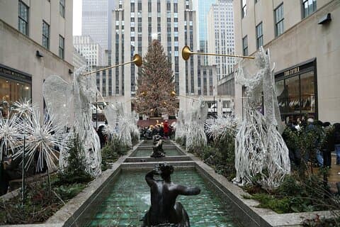 5th Ave Holiday Lights Walking Tour med Rockefeller Tree