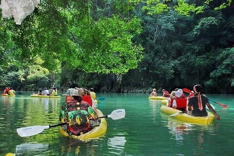 John Gray’s Hong by Starlight: Sea Cave Canoeing Experience