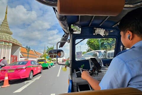Bangkok Electric Tuk Tuk-tur med lokal guide