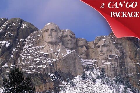 Winter Yellowstone, Grand Teton, and Mount Rushmore 7-day Tour