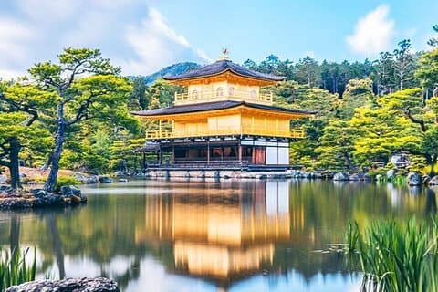 Kyoto Kinkakuji Tempel, Kiyomizu Tempel, Matcha Erlebnis Tour