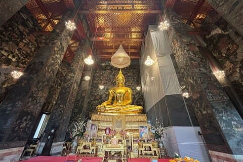 Recorrido a pie por tres templos increíbles de Bangkok