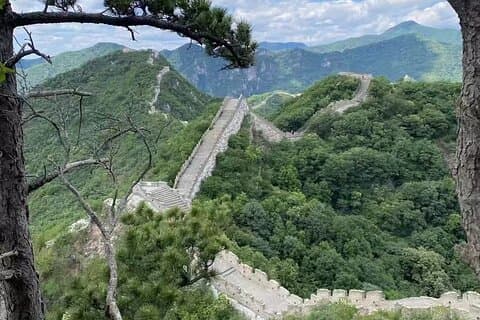Tour privato di un giorno della Grande Muraglia di Jiankou (a Mutianyu)