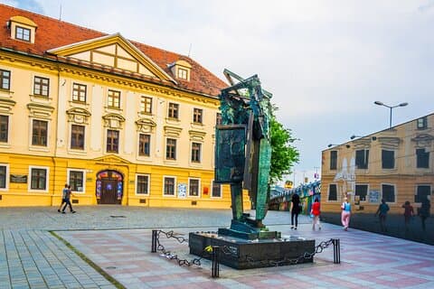 Judisk historia i Bratislavas gamla stadsdel privat vandringstur