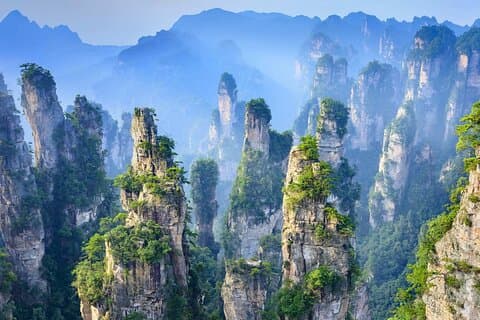 Full dag Zhangjiajie Forest Park Private Avatar Tour VIP valgfritt