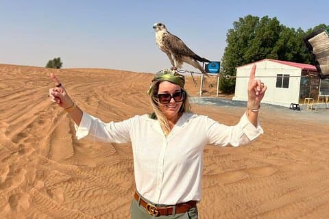 Dubai Premium Red Dunes Safari, Quad Bike, Camelos e churrasqueira