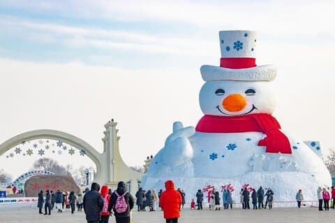 Harbin Sun Island Snow Fair billetter og transfer service