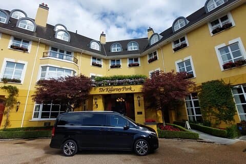 Servizio auto premium dall'hotel Killarney Park all'aeroporto di Shannon