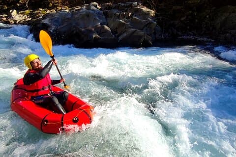 Kayak extremo en Chifenti