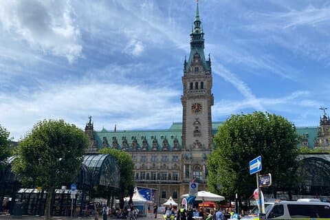 Visite privée à pied de la ville de Hambourg avec Escape Game