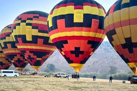 Air Ballooning Safari Erlebnis ab Johannesburg und Pretoria