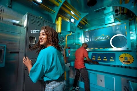 O jogo de escape no Del Amo Fashion Center em Torrance