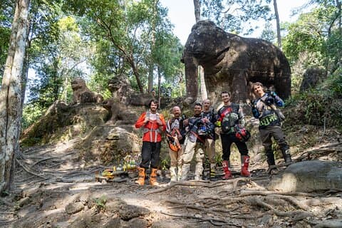 5 dias - Trilhas antigas do Camboja e templos na selva