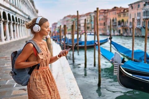 Utforska Venedig på en dag en stad Digital Audio Guide