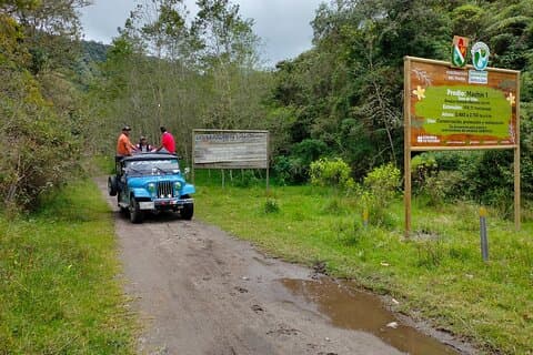 Excursion sur la colline du volcan Machín depuis le Salento