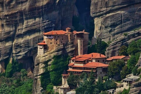 Météores : Voyage privé aux monastères dans le ciel