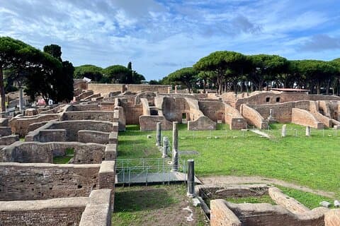 Romas skjulte Pompeii: Ostia Anticas gamle ruiner med overføring