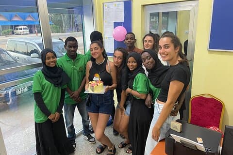 Journée complète de bénévolat au village PDS