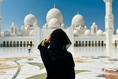 Premium Private Abu Dhabi Grand Mosque Tour from Dubai