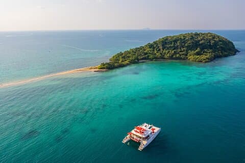 Pattaya Sunset Catamaran Island Jumping com almoço