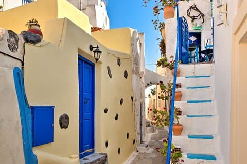 Private traditionelle Dörfer Santorini