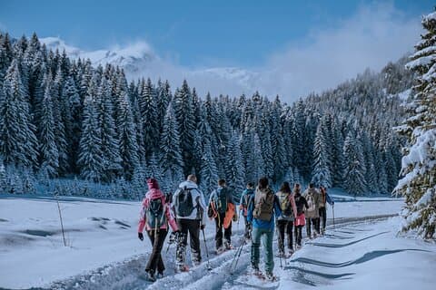 Montenegro Snöskovandring Durmitor