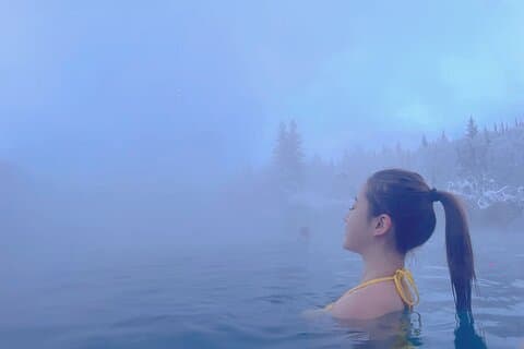 Dagsutflykt till Chena Hot Spring