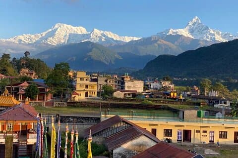Circuit d'installation des réfugiés tibétains à Pokhara au Népal