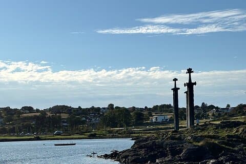 Stavanger Private Fjord Bike Tour 3 swords Hafsfjord