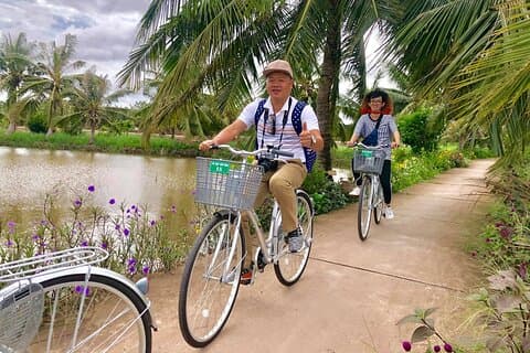 Opdag Mekong med cykel 4-dages tur